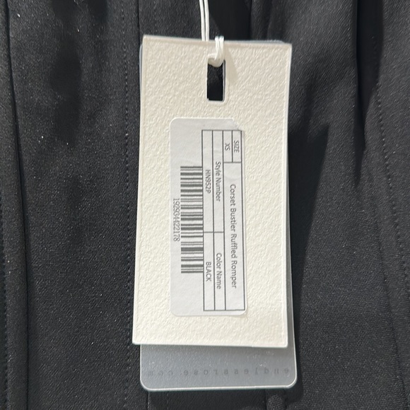 Endless Rose Corset Bustier Ruffled Romper - Picture 5 of 6